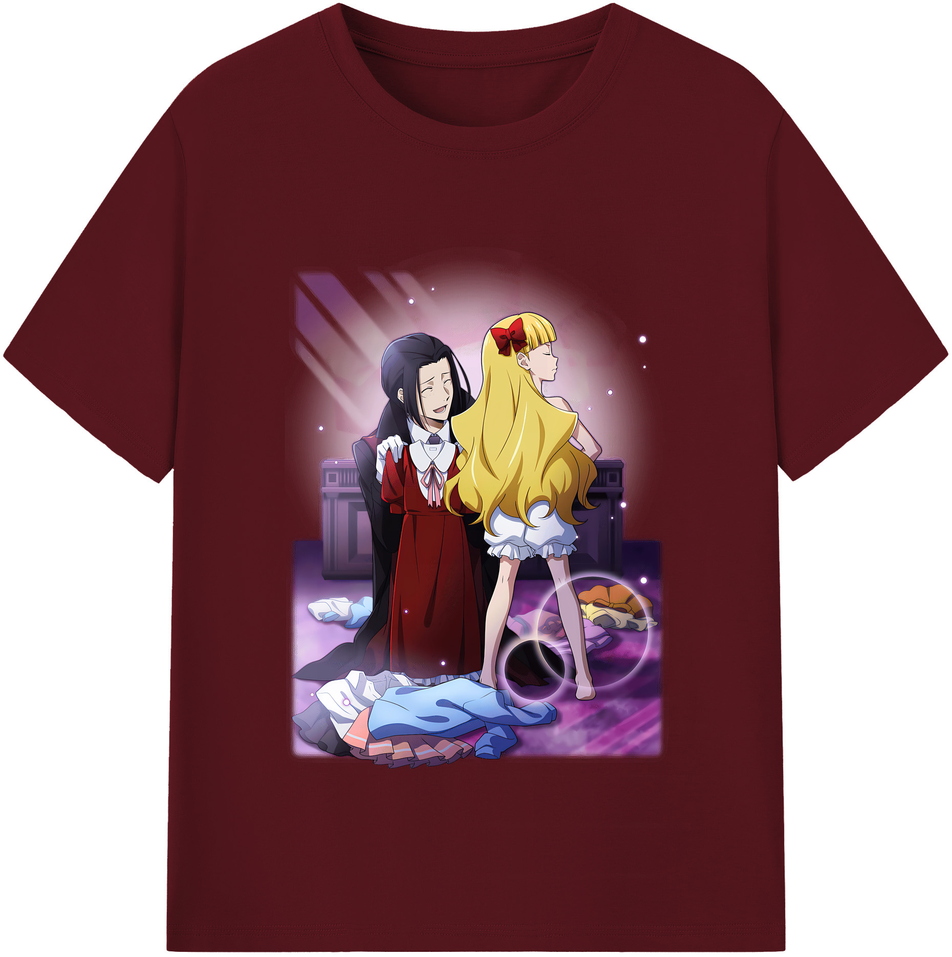 （画像用） 文豪ストレイドッグス Bungo Stray Dogs 綿100％半袖Tシャツ（フロントプリント）